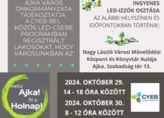 Ingyenes LED-izzók átvétele regisztráltak számára Ajkán!