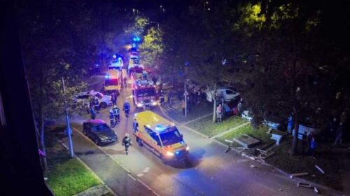 Gázrobbanás rázta meg Tapolcát: Súlyos sérült, leomlott egy erkély