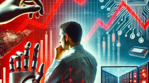 Váratlan fordulat az AI piacon: zuhanó árfolyamok