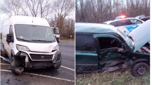 Nem adott elsőbbséget, súlyosan megsérült: Autók ütköztek a devecseri elágazónál