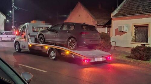 Franciaországból lopott autókat foglaltak le Tapolcán