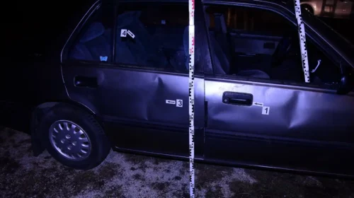 Megrongált kocsiban igazoltatták az ajkai fiatalt