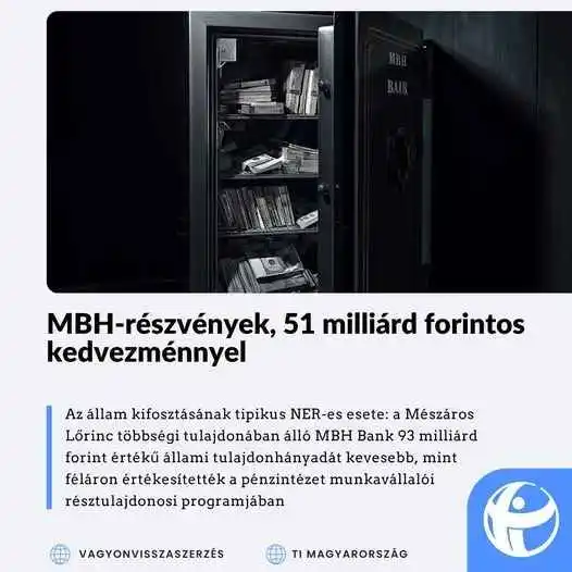 Bírósági döntés: Nyilvánossá kell tenni az MBH Bank „féláron” eladott állami részvényeinek szerződését